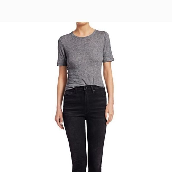 NWT Rag & Bone The Rib Slim Tee - Picture 2 of 8